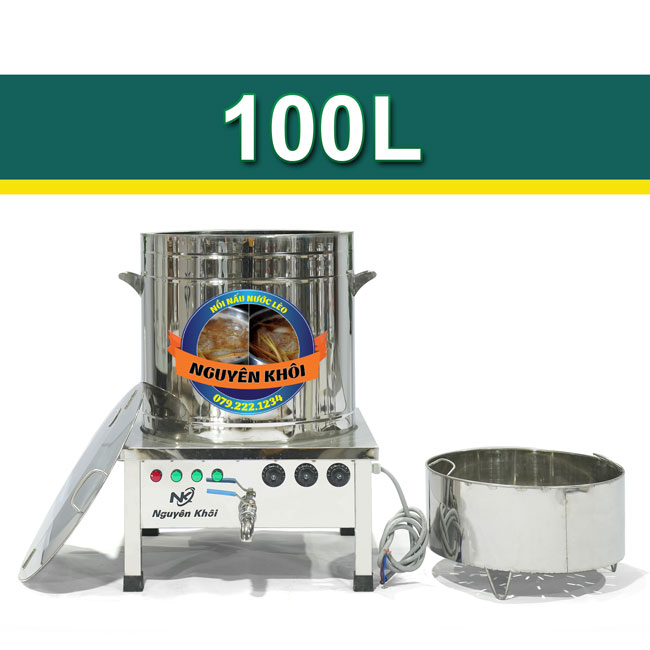 Nồi nấu nước lèo 100 lít NK-NL100L