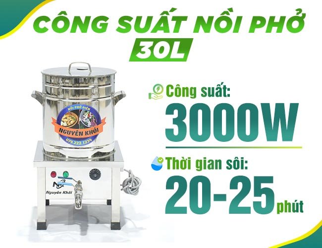 Công suất 3000W (3kw)