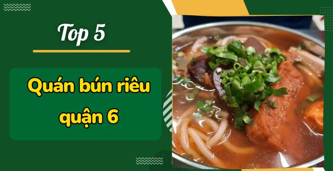 Bún riêu quận 6