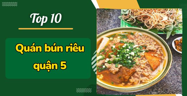 Bún riêu quận 5