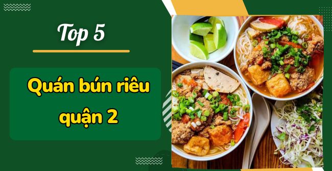 Quán bún riêu cua quận 2