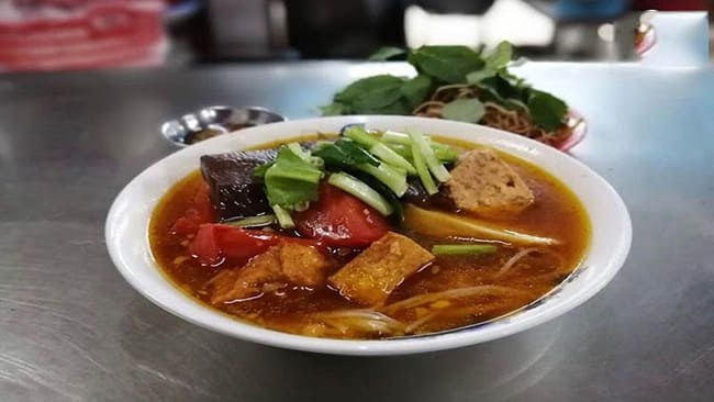 Bún riêu quận 3 Cô Thủy